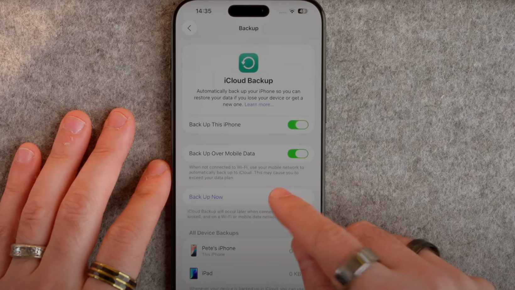 iCloud, Backup, and Advanced Data Protection