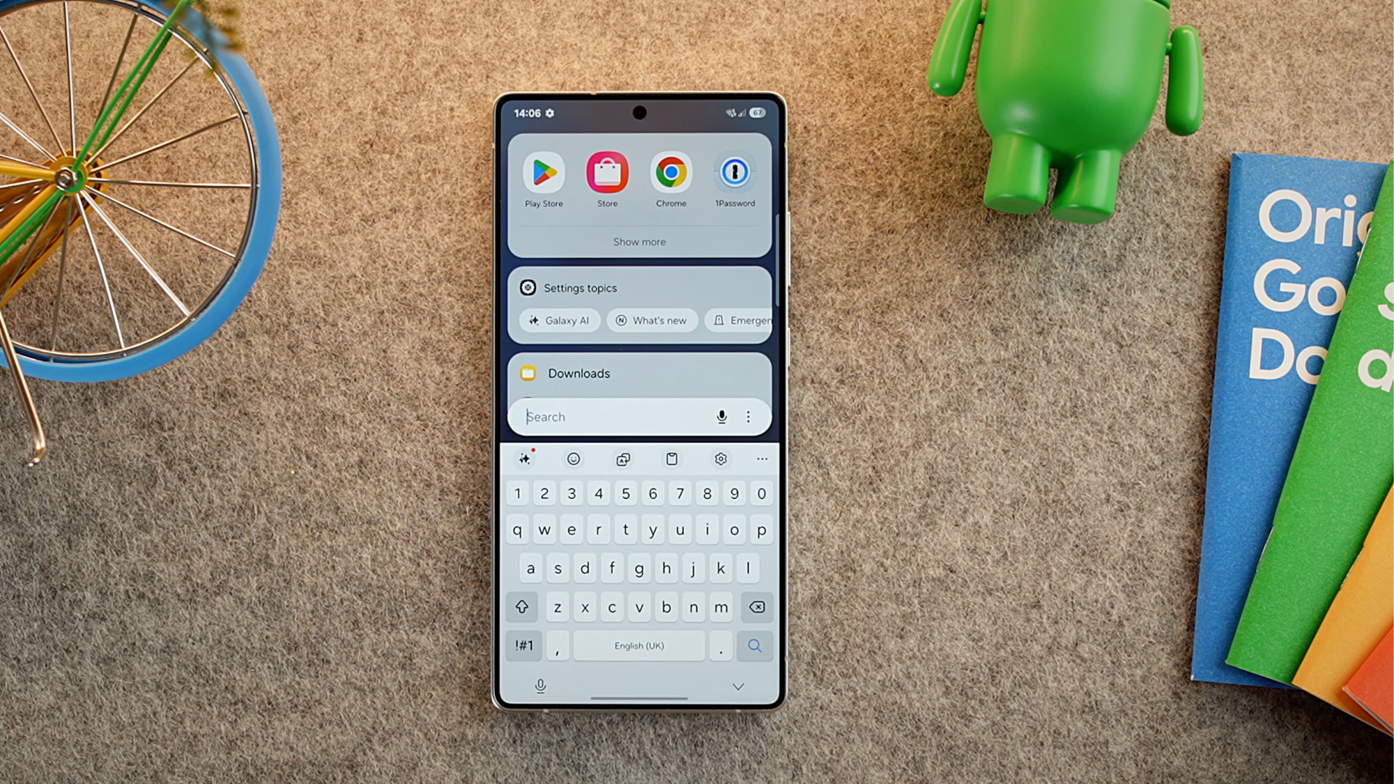 Home Screen and App Setup